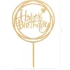 Overig Taarttopper Happy Birthday Hot