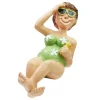 Taarttopper Strandganger Vrouw Liggend 6cm New