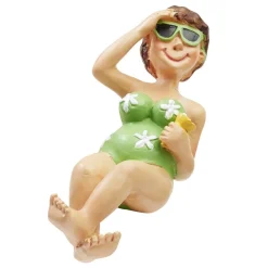 Taarttopper Strandganger Vrouw Liggend 6cm New