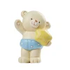 Overig Taarttopper Teddybeer Blauw Polystone 6cm Sale