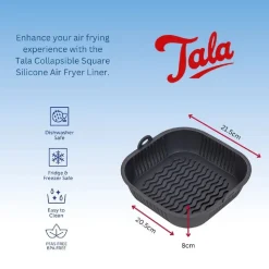 Tala Siliconen Mandje Airfryer 21x21x5,5cm Best