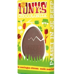 Overig Tony's Chocolonely Paasreep Melk / Meringue / Citroen 180g