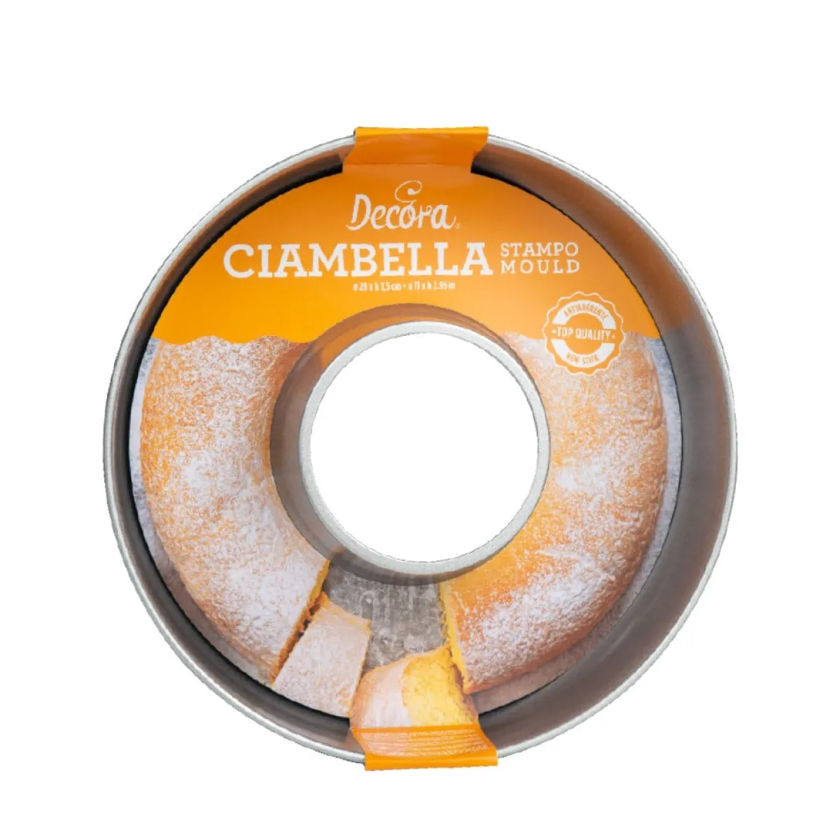 Decora Tulband Bakvorm Ciambella Ø28x7,5(h) cm Online