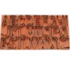 Overig Uitstekerset Alfabet Groot RVS Set/26 Discount