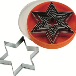 Overig Uitstekers Glad Ster RVS Professionele set/9** Online