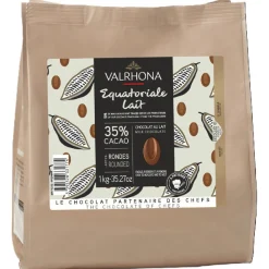 Valrhona Chocolade Druppels Melk Equatoriale (35%) 1kg New