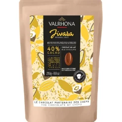 Valrhona Chocolade Druppels Melk Jivara (40%) 250g Sale