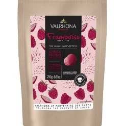 Valrhona Chocolade Druppels Framboos 250g Online