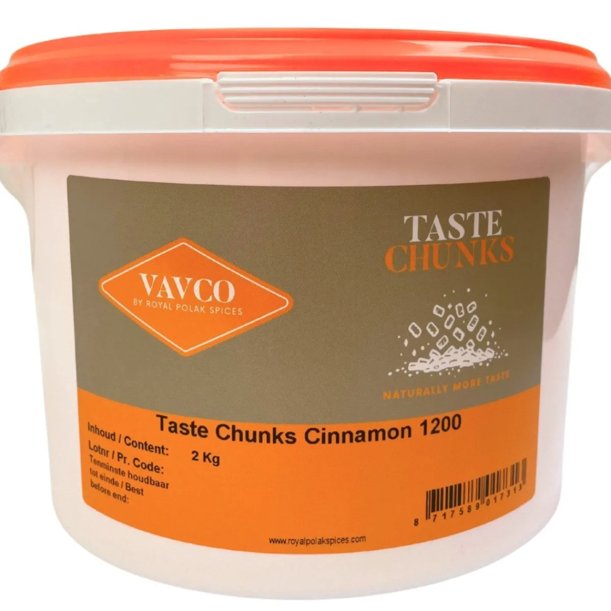 Vavco Kaneel Taste Chunks Soft 3mm 2kg Outlet