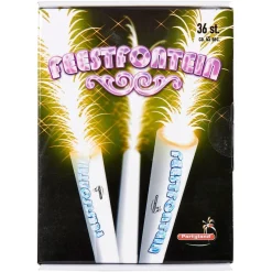 Overig Vuurwerk Feestfontein met Voetje Zilver 45sec. 36st.