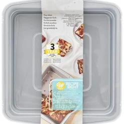 Wilton Brownie Bakvorm met Deksel 22,5x22,5cm Hot