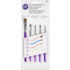 Wilton Brush & Penselen Set/5 Sale