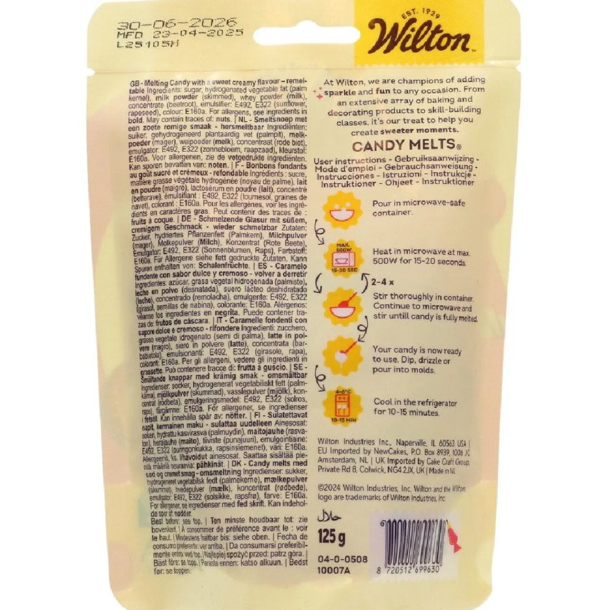 Wilton Candy Melts Rood 125g Discount