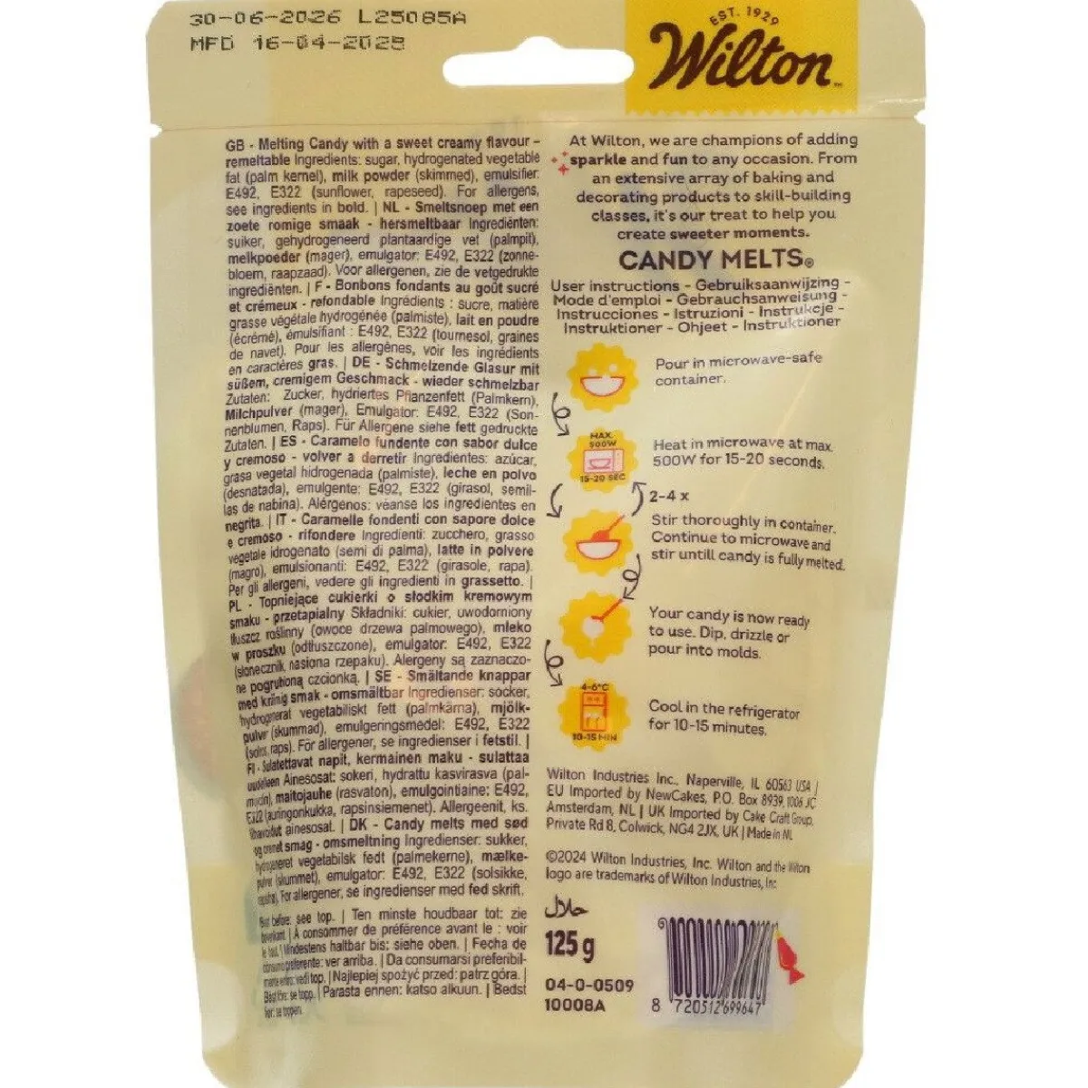 Wilton Candy Melts Wit 125g Discount