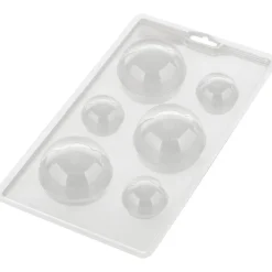 Wilton Chocolade Holvorm Halve Bollen (6x)** Clearance