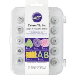 Wilton Deluxe Spuitmondjes Set/29 New