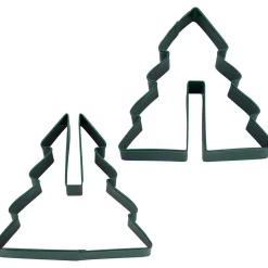 Wilton 3D Koekjesuitsteker Kerstboom Set/2 Hot