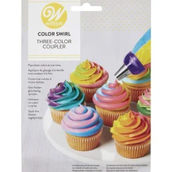 Wilton Drie kleuren Spuitjesadapter Outlet