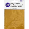 Wilton Folie Goud 10x10 50st. Clearance