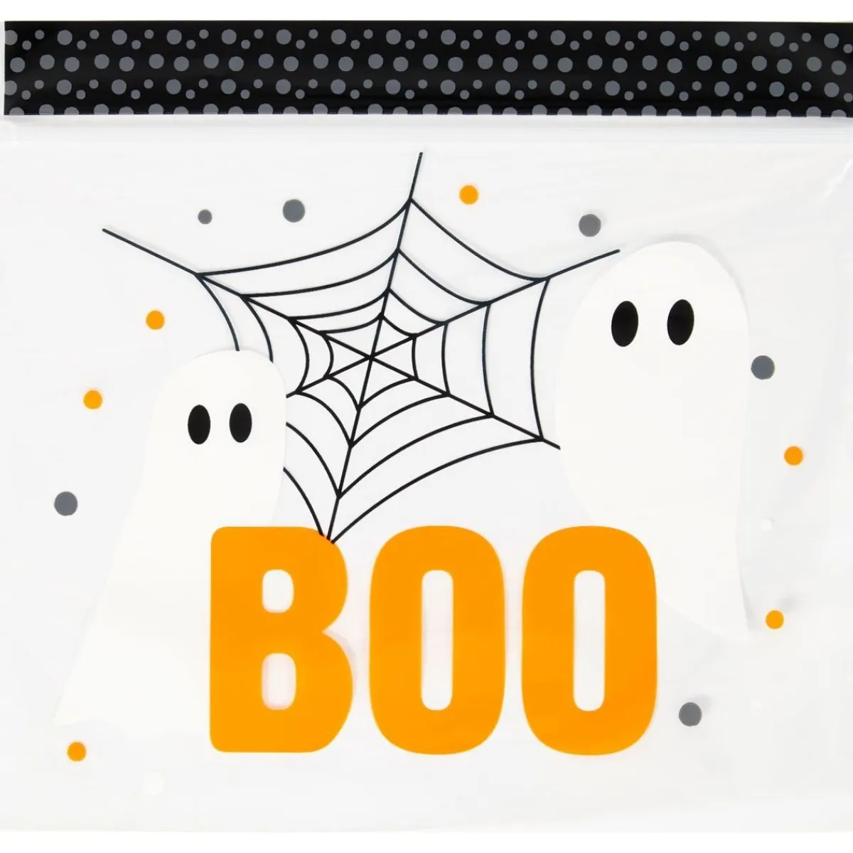 Wilton Hersluitbare Traktatiezakjes Halloween Boo 20st Clearance