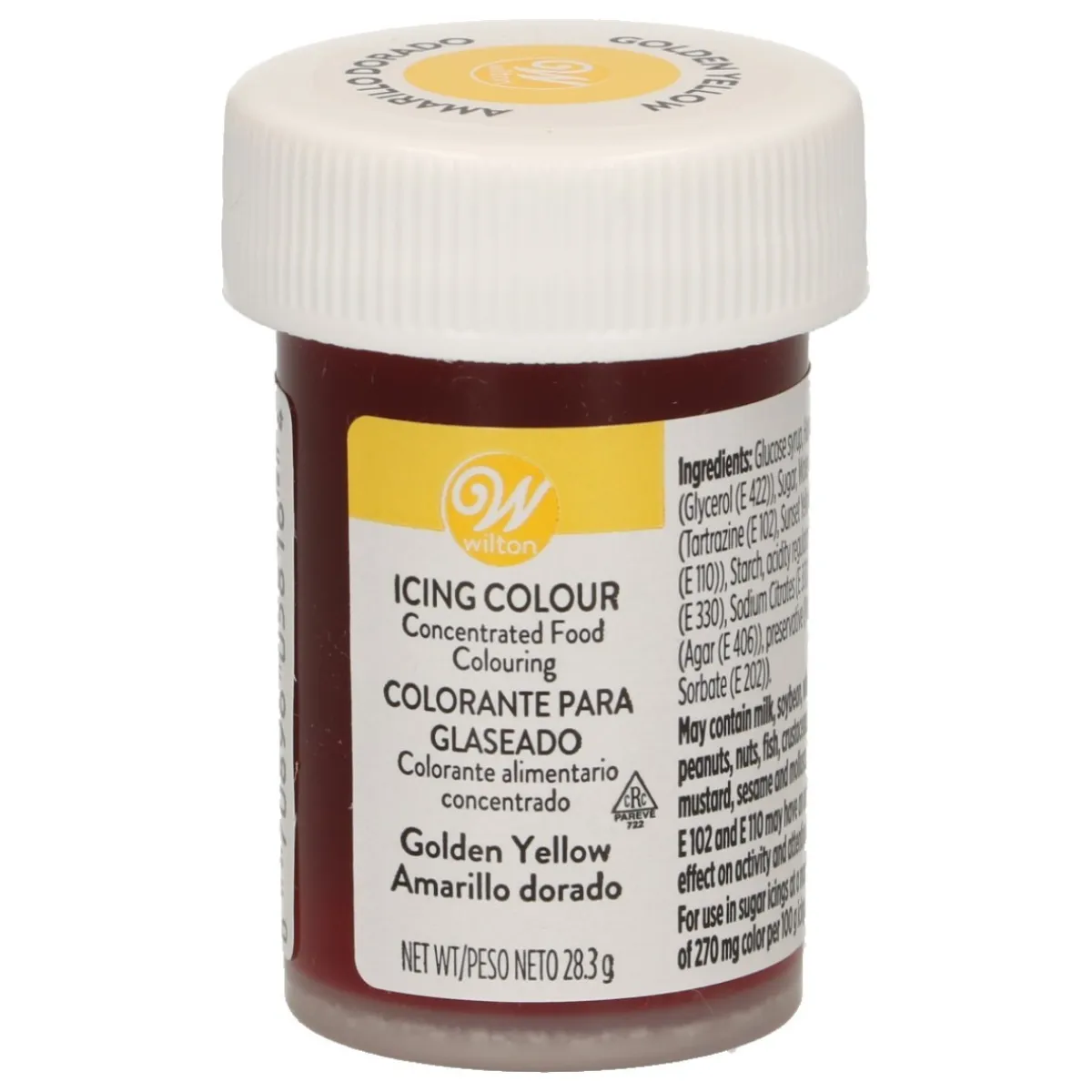 Wilton Kleurstof Gel Goud 28g Discount