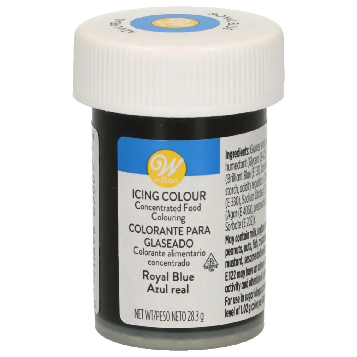 Wilton Kleurstof Gel Koninklijk Blauw 28g Discount