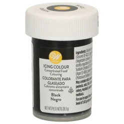 Wilton Kleurstof Gel Zwart 28g Hot