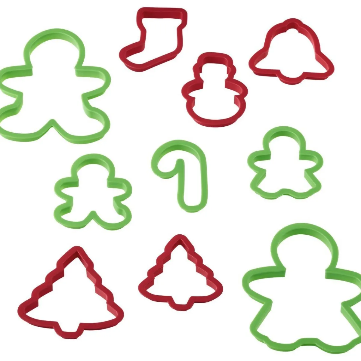 Wilton Koekjes Uitsteker Kerst Set/10**