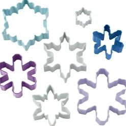 Wilton Koekjes Uitstekerset Sneeuwvlokken 7 stuks Clearance