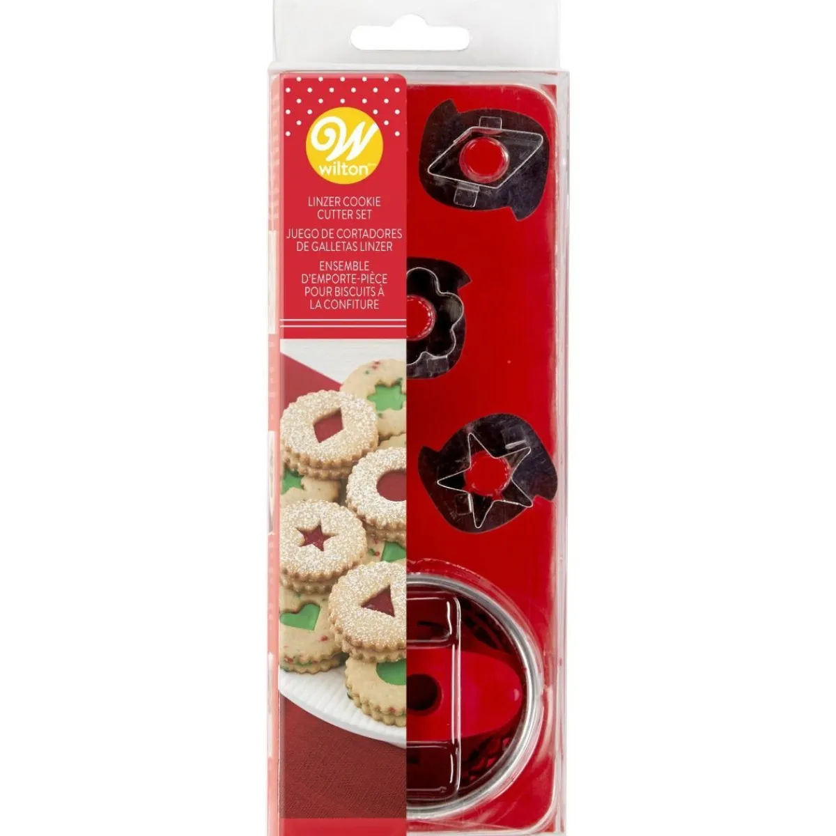 Wilton Linzer Kerst Koekjes Uitsteker Set/7** Clearance