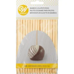 Wilton Lollystokjes Bamboe 12cm 30 stuks Outlet