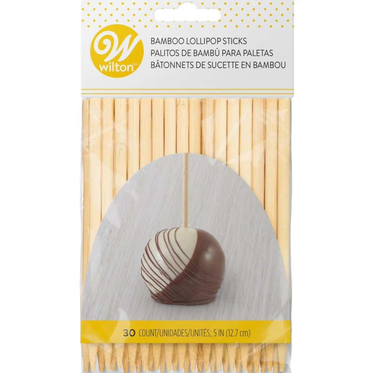 Wilton Lollystokjes Bamboe 12cm 30 stuks Outlet