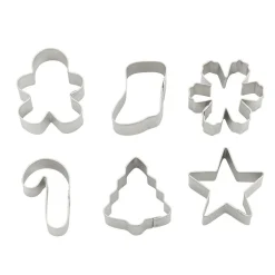 Wilton Mini Koekjesuitsteker Kerstkrans Set/6 Discount