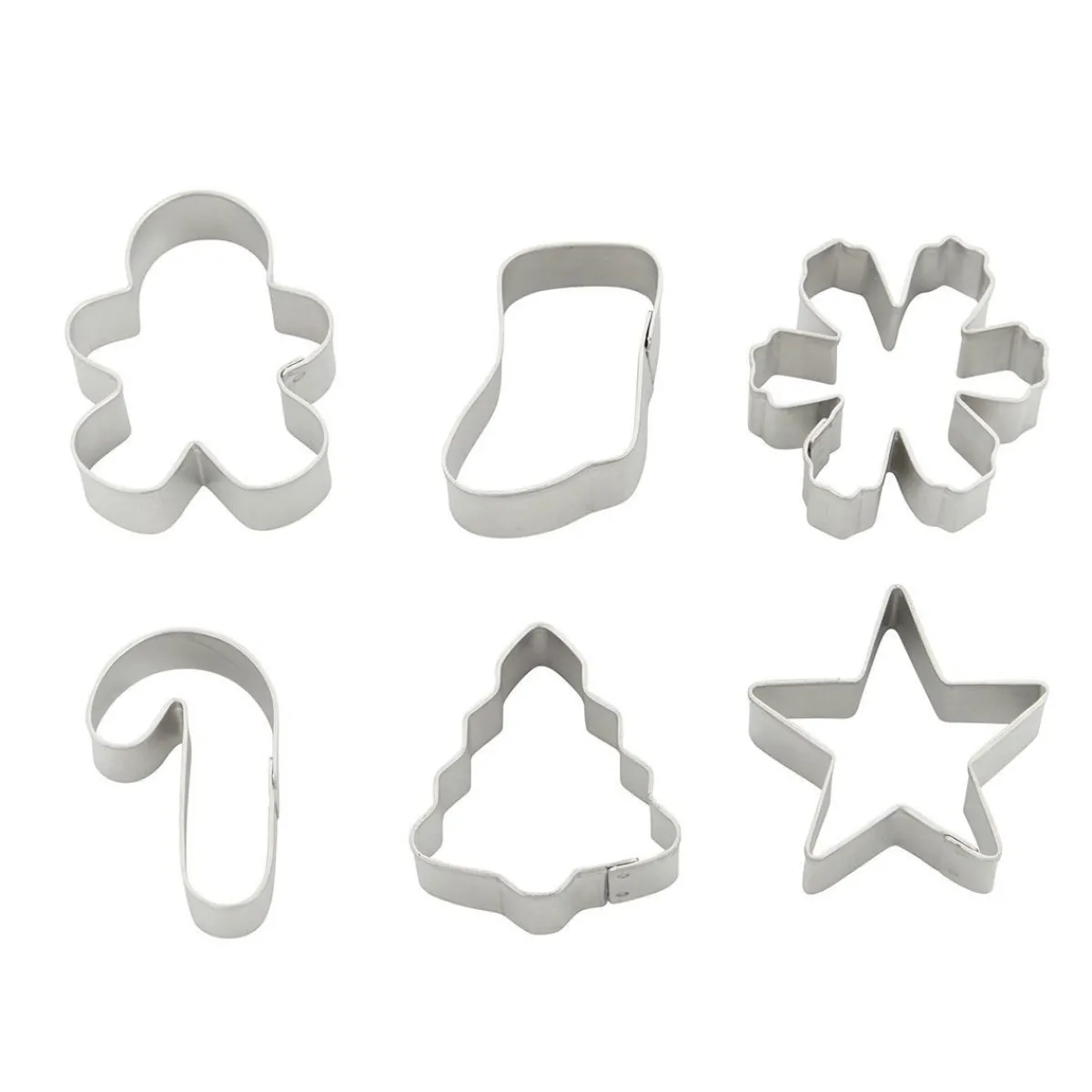 Wilton Mini Koekjesuitsteker Kerstkrans Set/6 Discount