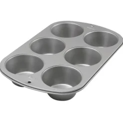 Wilton Muffin / Cupcake Bakvorm Jumbo 6 stuks New