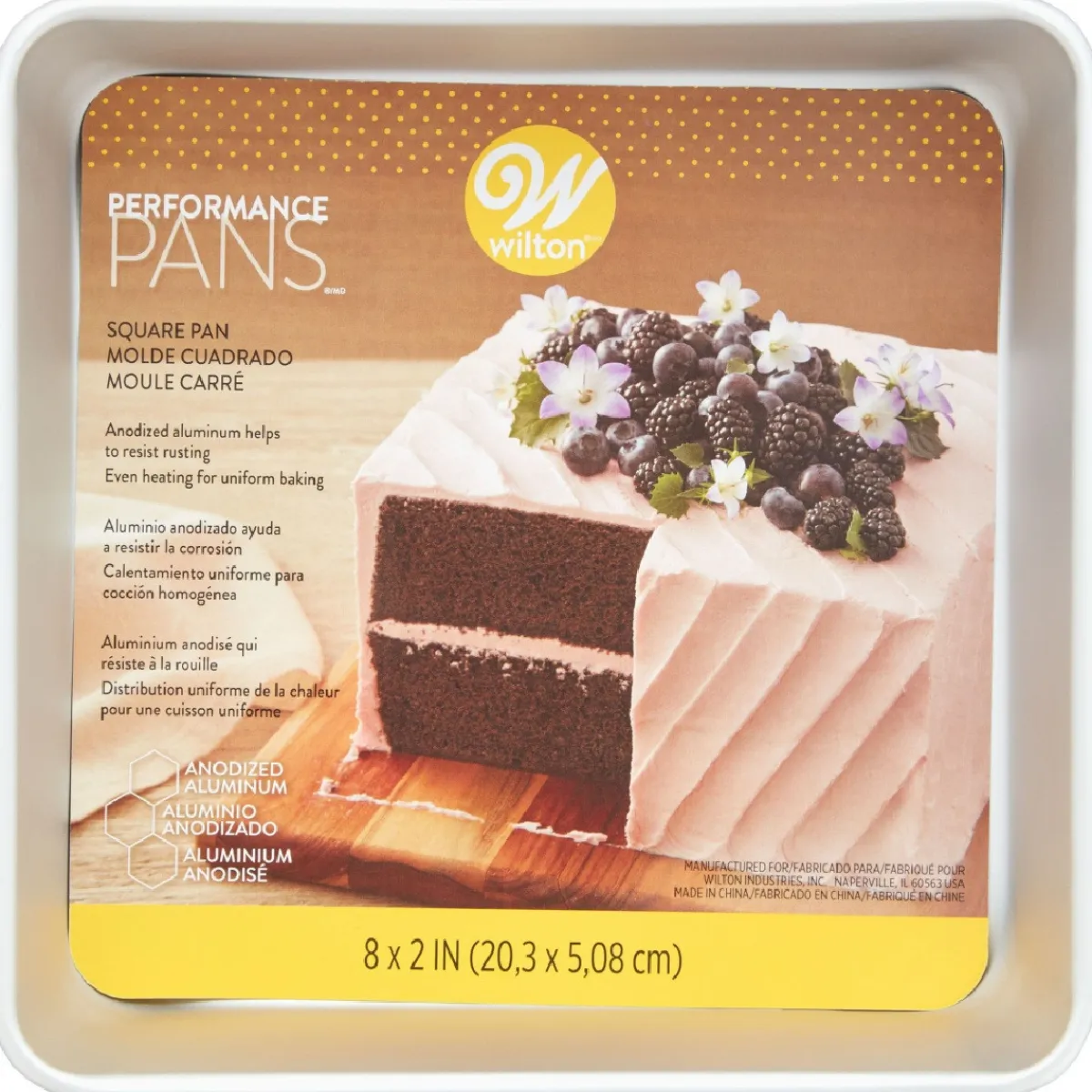 Wilton Performance Taartpan Vierkant 20x20x5cm Discount