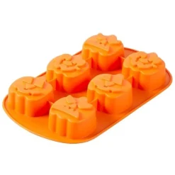 Wilton Siliconen Bakvorm Jack O'Lantern Pompoen (6) Online