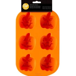 Wilton Siliconen Bakvorm Jack O'Lantern Pompoen (6) Online