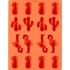 Wilton Siliconen Candy Mold Ananas/Cactus/Flamingo Clearance