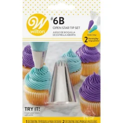 Wilton Spuitmondje #6B en Spuitzakken Set/3 New