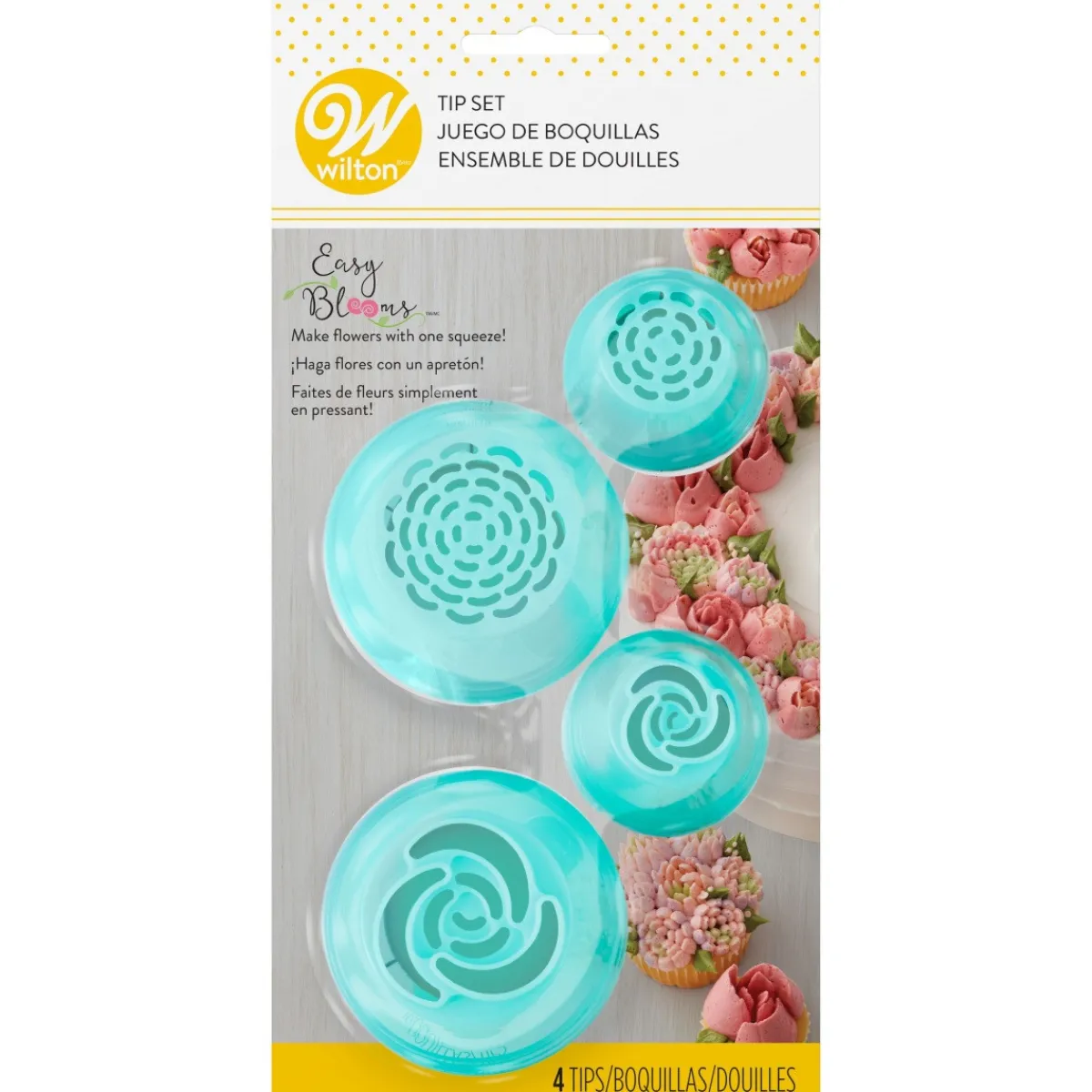 Wilton Spuitmondjes Easy Blooms Set/4 Online