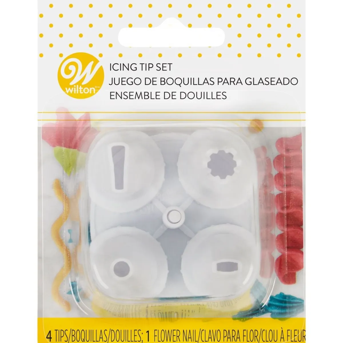 Wilton Spuitmondjes en Flower Nail Set/5 Sale