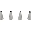Wilton Spuitmondje Set/4 #010 #012 #021 #032