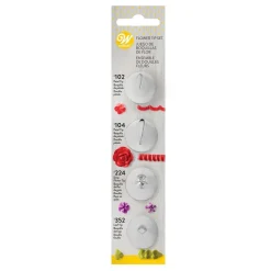 Wilton Spuitmondjes Set (#102, #104, #224, #352) Online