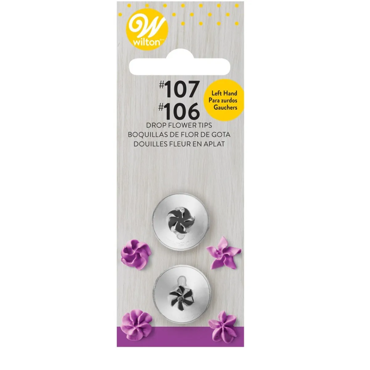 Wilton Spuitmondjes Set Linkshandig #106L, #107L Best