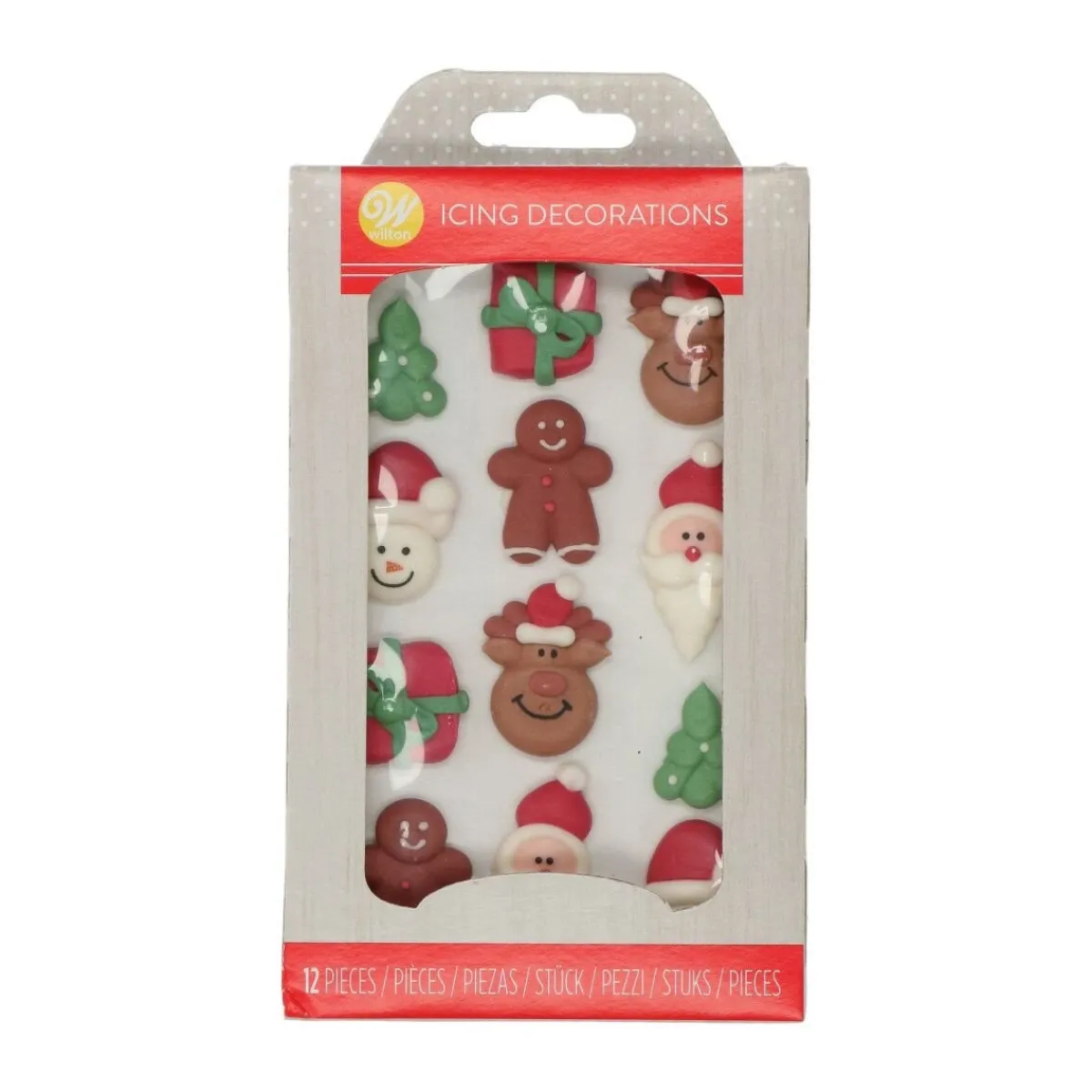 Wilton Suikerdecoratie Kerst 12st. Online