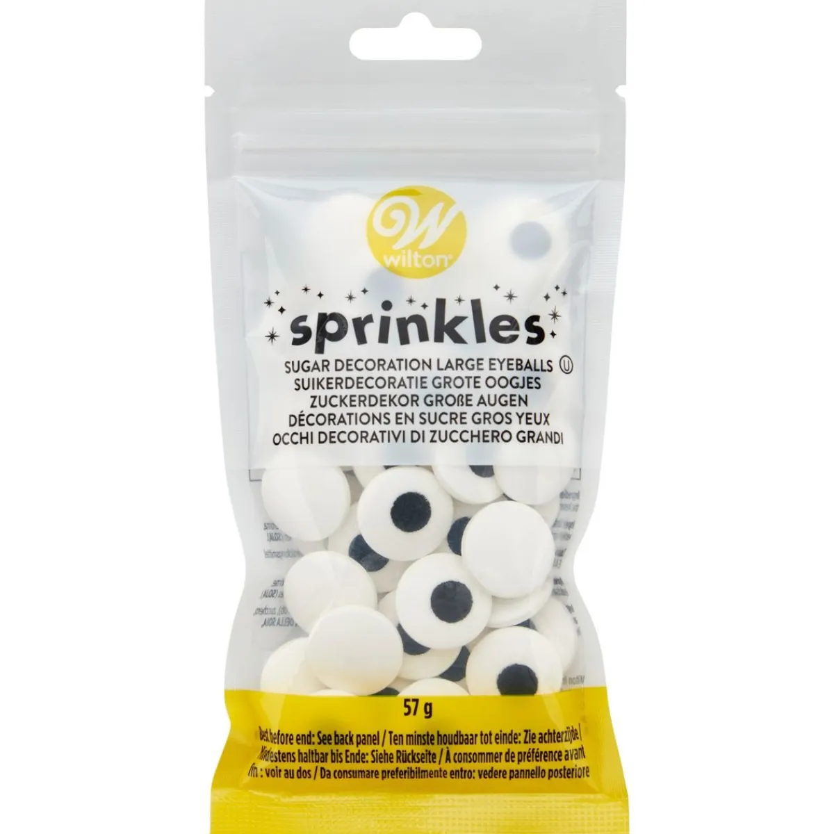 Wilton Suikerfiguren Grote Oogjes 57g (Ø19mm) Best