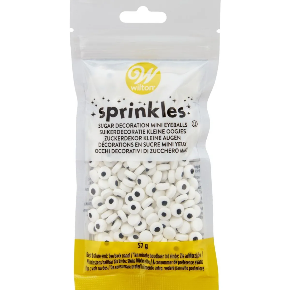 Wilton Suikerfiguren Mini Oogjes 57g (Ø7mm)