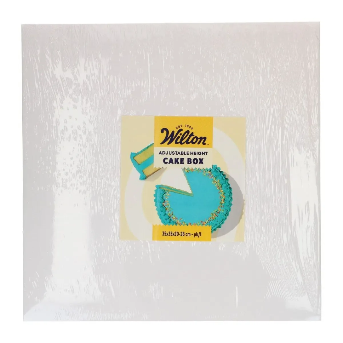 Wilton Taartdoos Verstelbare Hoogte 35x35x20-28cm New