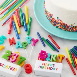 Wilton Taartkaarsjes Happy Birthday Set/13 Clearance